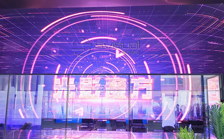 青岛5G高新视频展示体验中心·LED 光影魔方