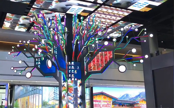 西安电子谷·LED智慧树